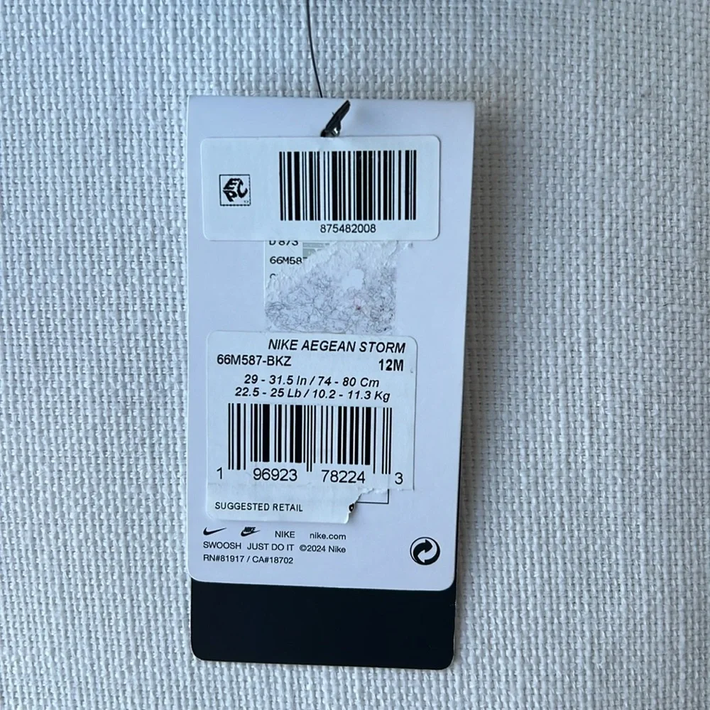 Nike Kids Blue Jacket Coat Puffer